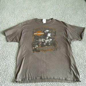 Harley Davidson T Shirt Size Large